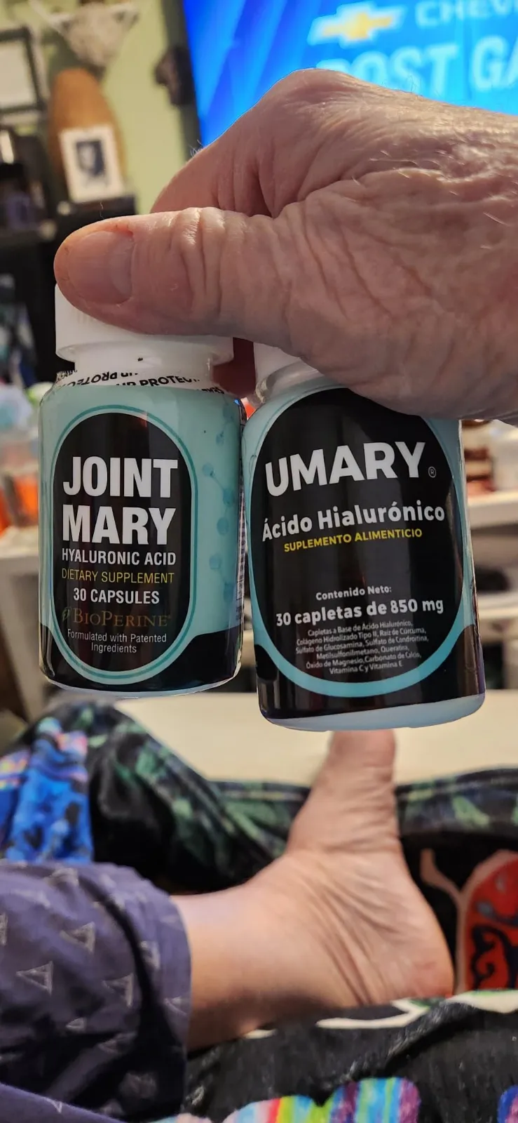 Randy T. customer review photo showing UMARY Hyaluronic Acid Complex